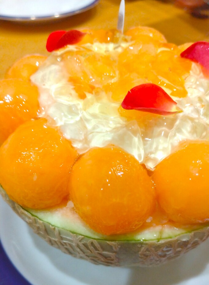 メロンケーキ！