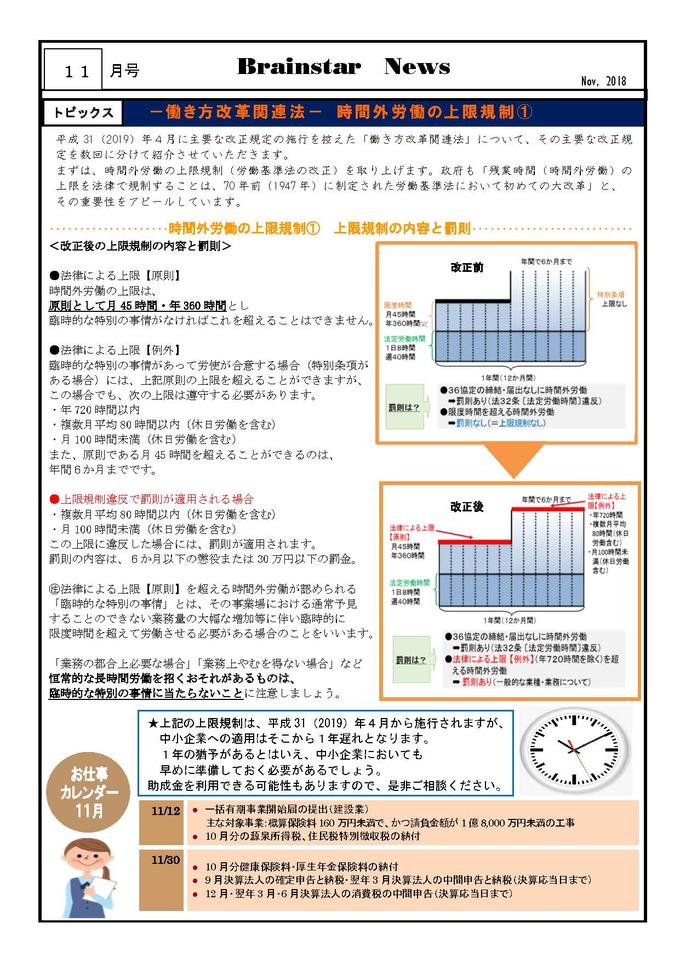 2018年11月号